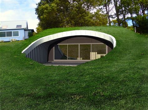 cost of solid metal underground house|underground house construction.